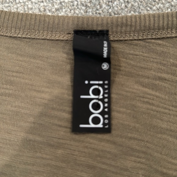 Bobi Ling Sleeve Thermal Henley - Picture 4 of 7